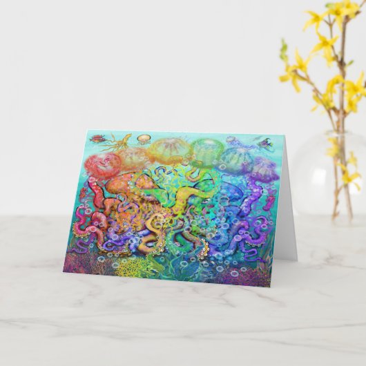 オクトピカード カード (黄色い花)