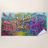 オクトピ ビーチタオル (正面)