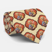 オクトフォイルの聖ヨセフの肖像(TF 02) ネック ネクタイ (ロール)