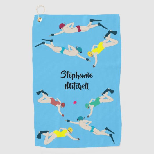 オクトプシュ ゴルフタオル (正面)