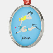 オクトプシュ メタルオーナメント (左)