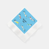 オクトプシュ 縁ありカクテルナプキン (角)