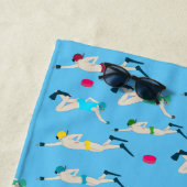 オクトプシン一文字 ビーチタオル (インサイチュ)