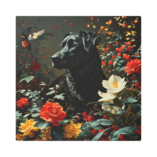 オクトリア16X16インチスクエアアルミニウムウォールアート002991 メタルプリント (正面)