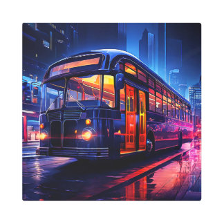 オクトリア16X16インチスクエアメタルウォールアート0030127 メタルプリント