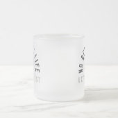 オクトーバーフェストおもしろいNo Beer No Life フロストグラスマグカップ (中央)