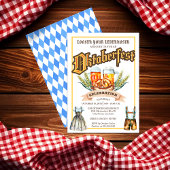 オクトーバーフェストお祝いパーティー 招待状