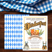 オクトーバーフェストお祝いパーティー 招待状