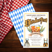 オクトーバーフェストお祝いパーティー 招待状