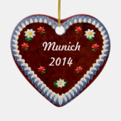 オクトーバーフェストからの挨拶(カスタマイズ) セラミックオーナメント (裏面)