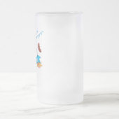 オクトーバーフェストすり付きビールマグ フロストグラスビールジョッキ (中央)