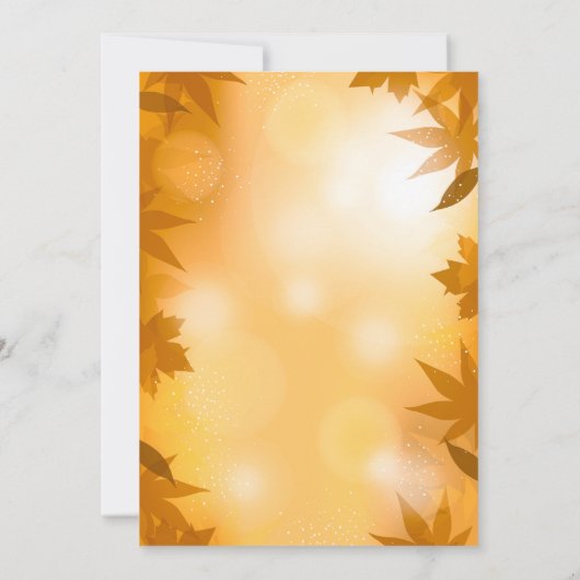 オクトーバーフェストとソーセージ付き女性 招待状 (裏面)