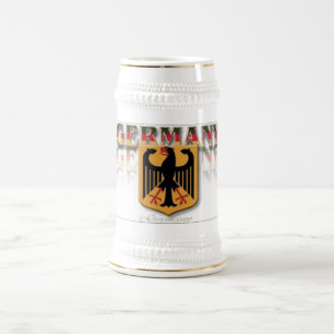 オクトーバーフェストのためのドイツビールステイン ビールジョッキ