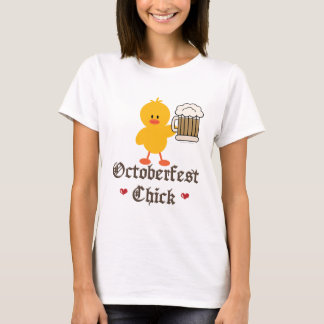 オクトーバーフェストのひよこのTシャツ Tシャツ