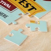 オクトーバーフェストのカスタムなパズル ジグソーパズル (側面)