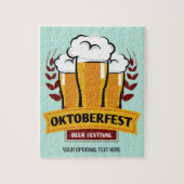 オクトーバーフェストのカスタムなパズル ジグソーパズル (縦)