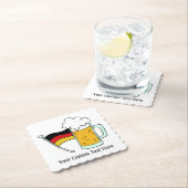 オクトーバーフェストのカスタムの紙のコースター ペーパーコースター (インサイチュ)