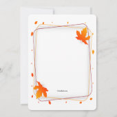 オクトーバーフェストのダンサーの招待状 招待状 (裏面)