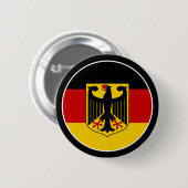 オクトーバーフェストのドイツ人ピン 缶バッジ (正面&裏面)