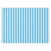 オクトーバーフェストのバイエルンの青および白媒体パターン テーブルクロス (正面(横))