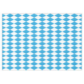 オクトーバーフェストのバイエルン青そして白く大きい対角線 テーブルクロス (正面(横))