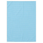 オクトーバーフェストのバイエルン青そして白く小さい対角線 テーブルクロス (正面)