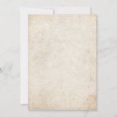 オクトーバーフェストのパーティの招待状|のヴィンテージのレトロ 招待状 (裏面)