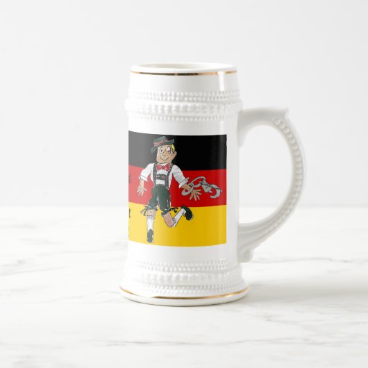 オクトーバーフェストのパーティードイツビールのジョッキステイン ビールジョッキ (右)