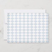 オクトーバーフェストのプレッツェル カップルシャワー 招待状 (裏面)