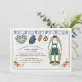 オクトーバーフェストの少年 招待状 (スタンド正面)