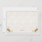 オクトーバーフェストの少年 招待状 (裏面)