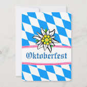 オクトーバーフェストの招待状（ミニマルデザイン） 招待状 (裏面)