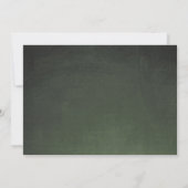 オクトーバーフェストの招待状（ヴィンテージ）v.2（グリーン） 招待状 (裏面)