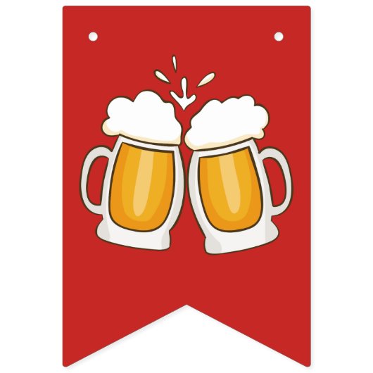 オクトーバーフェストの旗布の旗 バンティングフラッグ (第2の旗)