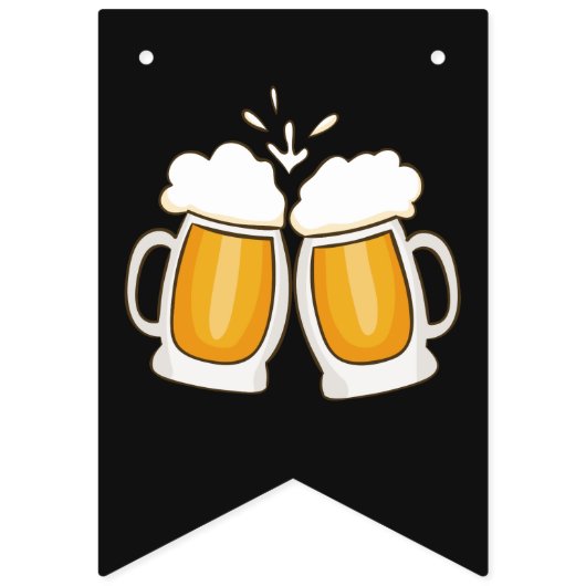 オクトーバーフェストの旗布の旗 バンティングフラッグ (第1の旗)