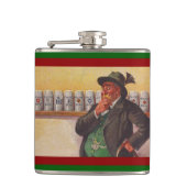 オクトーバーフェストの旧式なドイツのバイエルンのジレンマのフラスコ フラスク (正面)