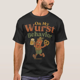 オクトーバーフェストの気分を満喫 ヴィンテージ ドイツ風Tシャツ Tシャツ