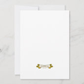 オクトーバーフェストの要素 招待状 (裏面)