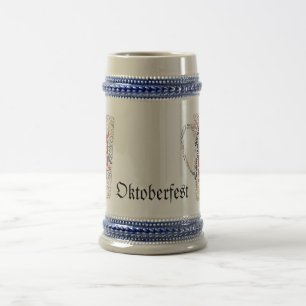 オクトーバーフェストの飲むマグ ビールジョッキ
