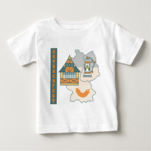 オクトーバーフェストのTシャツ ベビーTシャツ