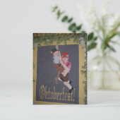 オクトーバーフェストはがき ポストカード (スタンド正面)