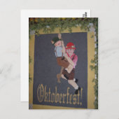 オクトーバーフェストはがき ポストカード (正面/裏面)