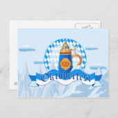 オクトーバーフェストはがき ポストカード (正面/裏面)