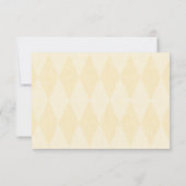 オクトーバーフェストまたはビールパーティーRSVPカード 出欠カード (裏面)