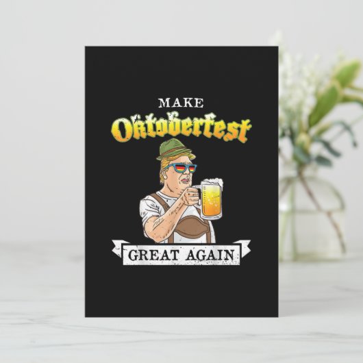 オクトーバーフェストを素晴らし再び切り刻む サンキューカード (スタンド正面)