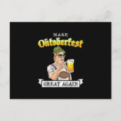 オクトーバーフェストを素晴らし再び切り刻む 案内ポストカード (正面)