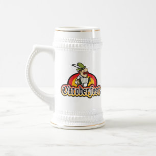 オクトーバーフェストアコーディオン選手 ビールジョッキ