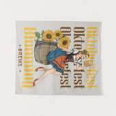 オクトーバーフェストアートタペストリー タペストリー (正面(横))