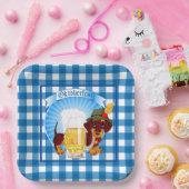 オクトーバーフェストウィナードッグ ペーパープレート (パーティー)