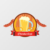 オクトーバーフェストウィンドウの固定 ウィンドウサイン (シート)